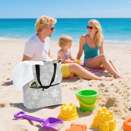 Bolsa de hombro resistente con bolsillos interiores para lectoras 7