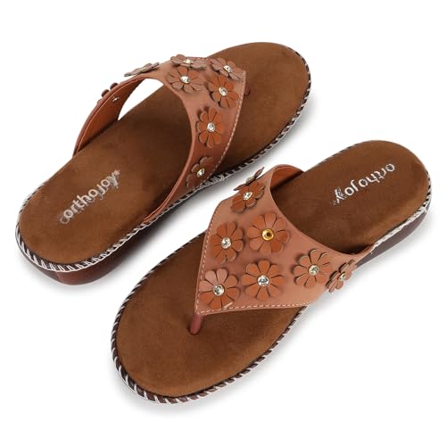 Image of ORTHO JOY doctor Fancy Footwear for women || Orthopedic Women's Fancy Slipper /Sandal For Women