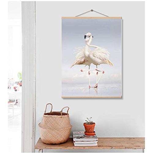 Décoration murale Flamingo 50x70 : solution pour sublimer un grand salon