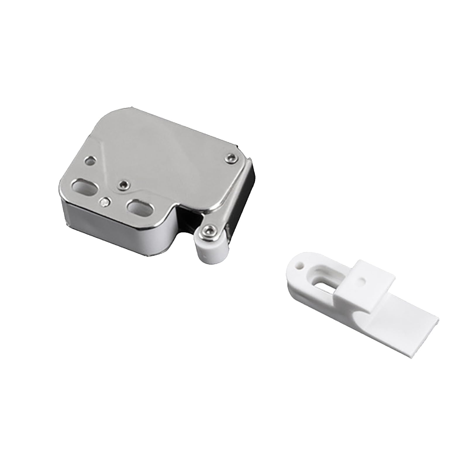 Cabinet Push Open Latches Touch Latches Push to Open Catches Rebounds Locking Device for Cabinet Drawer Rebounds Locking Device