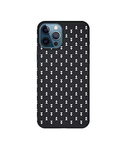 Image of Amazon Brand - Solimo Designer Small Triangle 3D Printed Hard Back Case Mobile Cover for Apple iPhone 12 /12 Pro