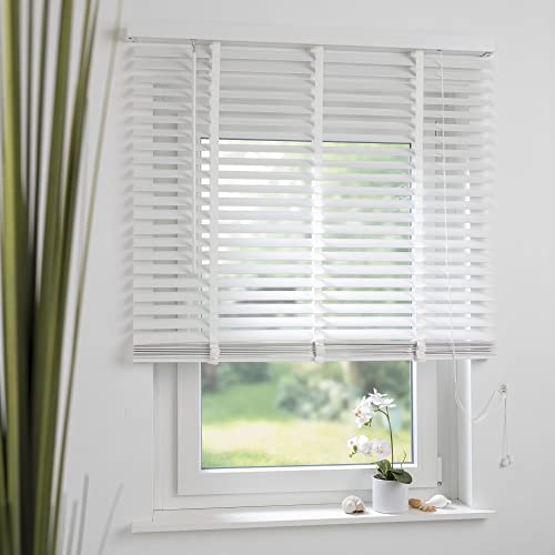 Aluminium-Jalousie 50 mm Lamelle | B 100 x H 175 cm | weiß