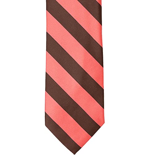 Image of tiemart Men's Striped Tie Standard Length