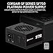 CORSAIR SF750 (2024) Fully Modular Low Noise 80 Plus Platinum ATX Power Supply – 3.1 Compliant – PCIe 5.1 Ready – SFX-to-ATX Bracket Included – Black