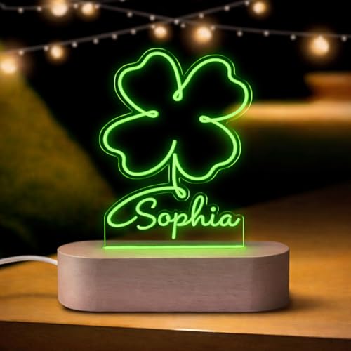 Lámpara de Escritorio LED Verde Personalizada de Acrílico miniatura 2