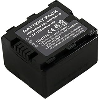 BTBAI Compatible VW-VBN130 Battery for VW-VBN130 VBN130K VBN260K VBN390 Digital Camcorder (4X Battery+Charger AC Dual)