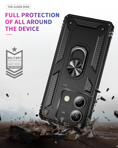 Coque Redmi Note 13 5G coque rigide de protection antichoc Svart - 5