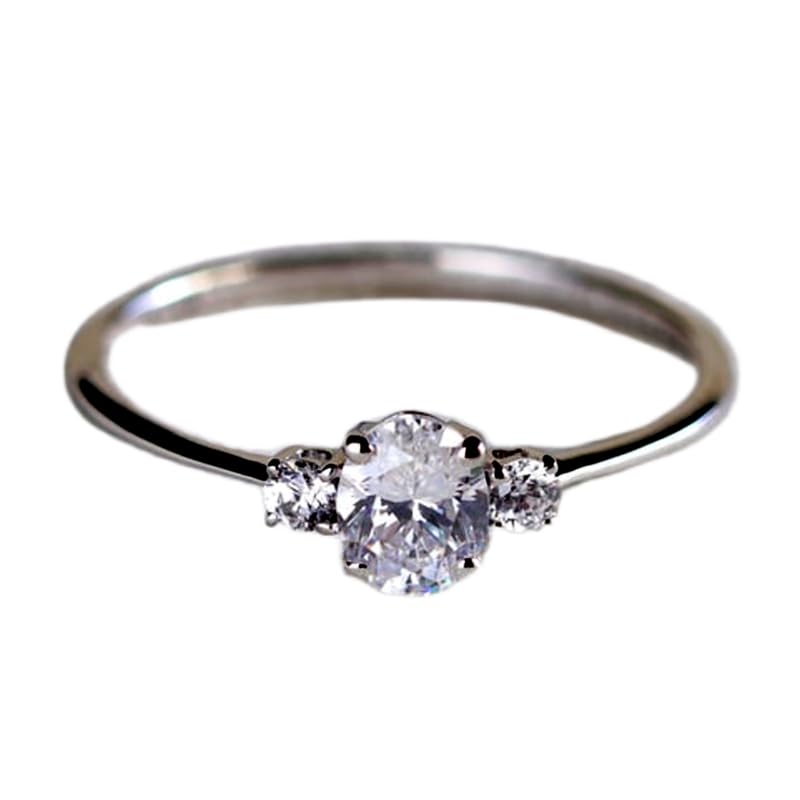 Bague imposante en argent et diamant CZ idéale pour sublimer vos soirées