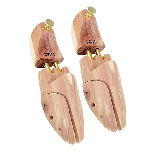 Image of PRO Men Premium Shoe Tree | Cedar Wooden Shoe Shaper | Anti-Wrinkle Shoes Stretcher | Wooden Shoe Tree for Men