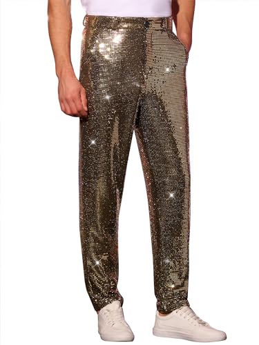 Pantalon à paillettes disco homme pour vos soirées à thème