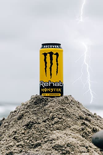 Image of Monster Rehab Tea + Lemonade + Energy, Energy Drink 15.5 Ounce