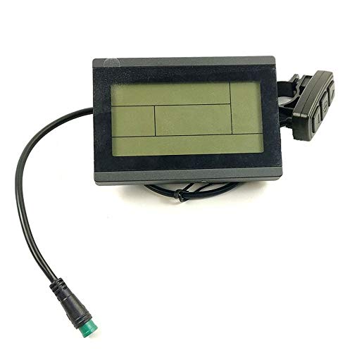 Brands RICETOO KT Display LCD3 Control Panel Display Electric Bicycle Accessories 24V 36V 48V 72V Ebike Display LCD3U. (KT-LCD3 with USB SM Plug)