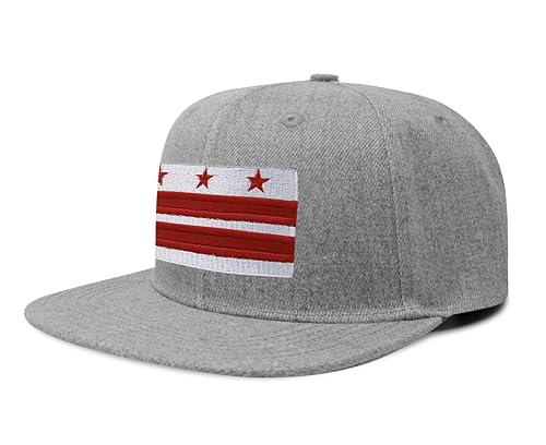 Image of International Tie City Hat for Men and Women, Adjustable Snapback Trucker Baseball Cap with Embroidered Patch