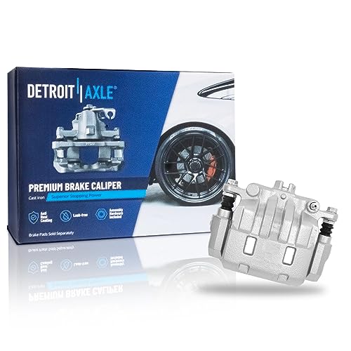Image of Detroit Axle - Front Right Brake Caliper w /Bracket Replacement | for Subaru Crosstrek Forester Impreza