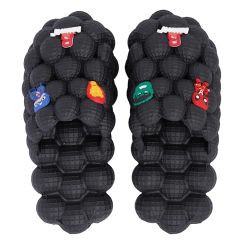 Image of Unisex Strides with Harrypotter Shoe Charms - Stylish, Comfortable, Lightweight Clogs for Men|Sandals for Women|Slides for Men|Anti-Slip Beach Slippers|Slippers for Men