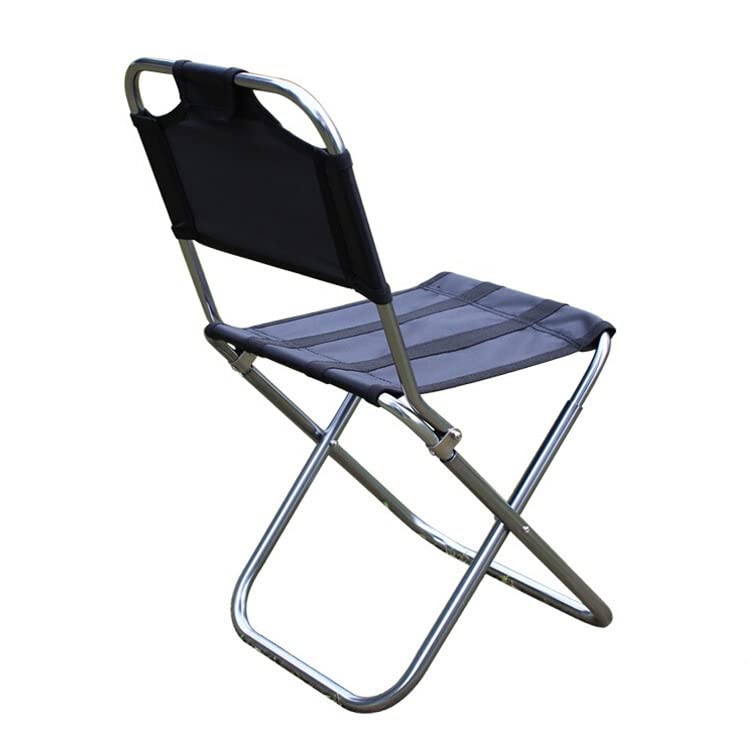 Chaise de camping pliante portable et tabouret de pêche ultralégère - 7
