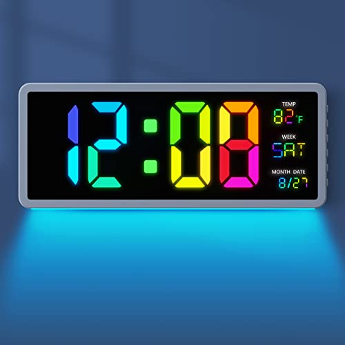12 Best Large Colorful Wall Clocks to Brighten Your Home Decor