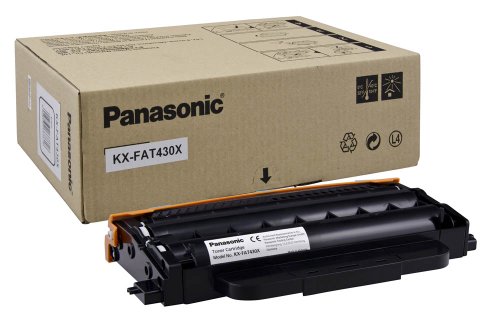 Panasonic KX-FAT430X cartouche jet d'encre noire contre les pannes d'encre