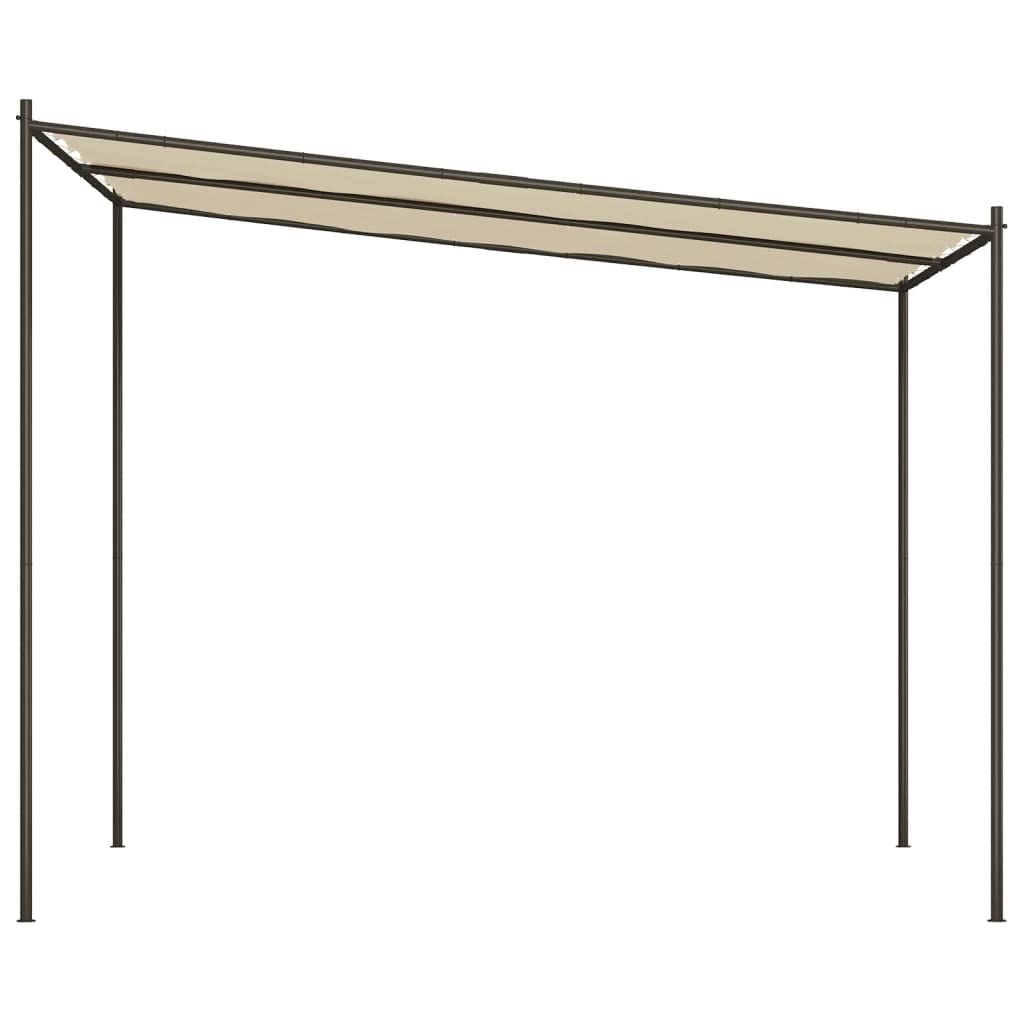 Pawilon beżowy 3 x 3 m 180 g/m² materiał i stal