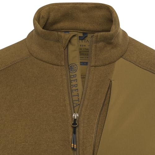 Image of Beretta Men's Abisko Full Zip Thermal Fleece Jacket | Lightweight, breathable, outdoor thermal hunting coat, with elasticated bottom