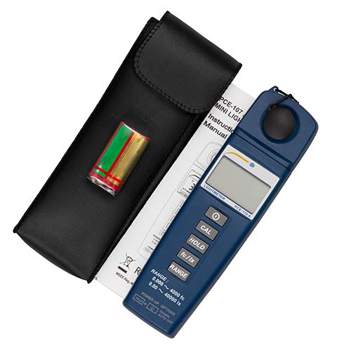 PCE-170 A Light Meter with carrying case and 9V battery