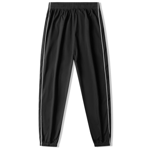 Men's Fashionable Casual Panels Sports Pants, Drawstring Waist, wear Fashionable Versatile a Variety of Colors to Choose from2
