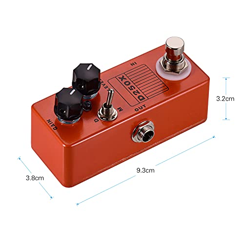 SHUIYUE D250X Mini pédale d’effet de préampli Overdrive pour Guitare électrique 2 modèles Full Metal Shell True Bypass… - Les Beatles, Paul McCartney, John Lennon, RIngo Starr, George Harrison SHUIYUE D250X Mini pédale d'effet de préampli Overdrive pour Guitare électrique 2 modèles Full Metal Shell True Bypass… – Image 5