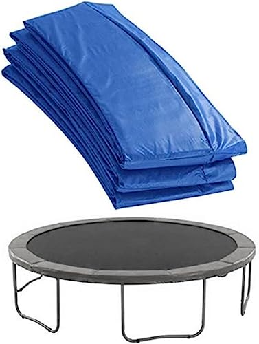 Almohadillas para trampolín para 6 marcos redondos de 16 pies, fundas de resorte de repuesto para cama elástica