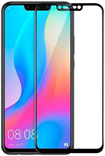 RESOLUTE Edge to Edge 9H Tempered Glass Screen Protector for Huawei Nova 3i - Pack of 1 (Black) (B0CVF2SB4G) Amazon Price History, Amazon Price Tracker