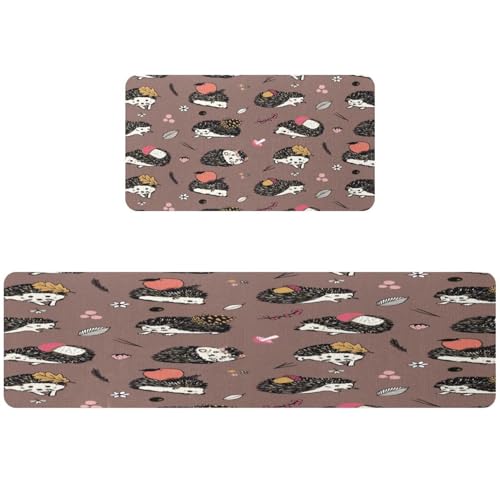 Alfombrillas de cocina absorbentes para evitar resbalones VAPOKF 2