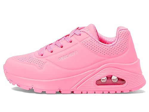 Image of Skechers Girl Uno Gen1 Shimmer Away Lace Up Shoe