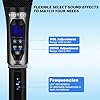 HOTEC Wireless Singing Microphones for Karaoke, Dual UHF Handheld Dynamic Mic System with Echo/Vol Control and Rechargeable Receiver, Ideal for Church, Wedding, Party, Speech, PA, Mixer #2
