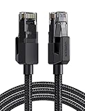 UGREEN Cat 6 Ethernet Cable Braided Cat6 Gigabit High Speed 1000Mbps Internet Cable RJ45 Shielded Network LAN Cord Compatible for PC PS5 PS4 PS3 Xbox Smart TV Router 10FT