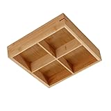 [BEAU DESIGN NATUREL] - Améliorez votre table avec l'aspect simple et élégant du bois naturel.