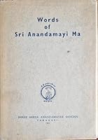 Words of Sri Anandamayi Ma B0006E4DG2 Book Cover