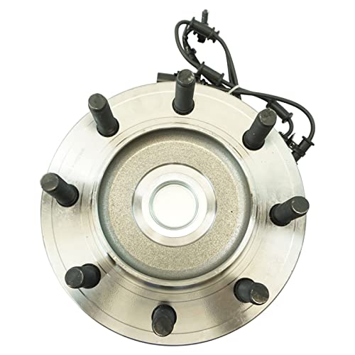 Image of TRQ 2 Piece Front Wheel Bearing & Hub Assembly Set Compatible with 2009-2010 Dodge Ram 2500, 3500 2011 Ram 2500 3500