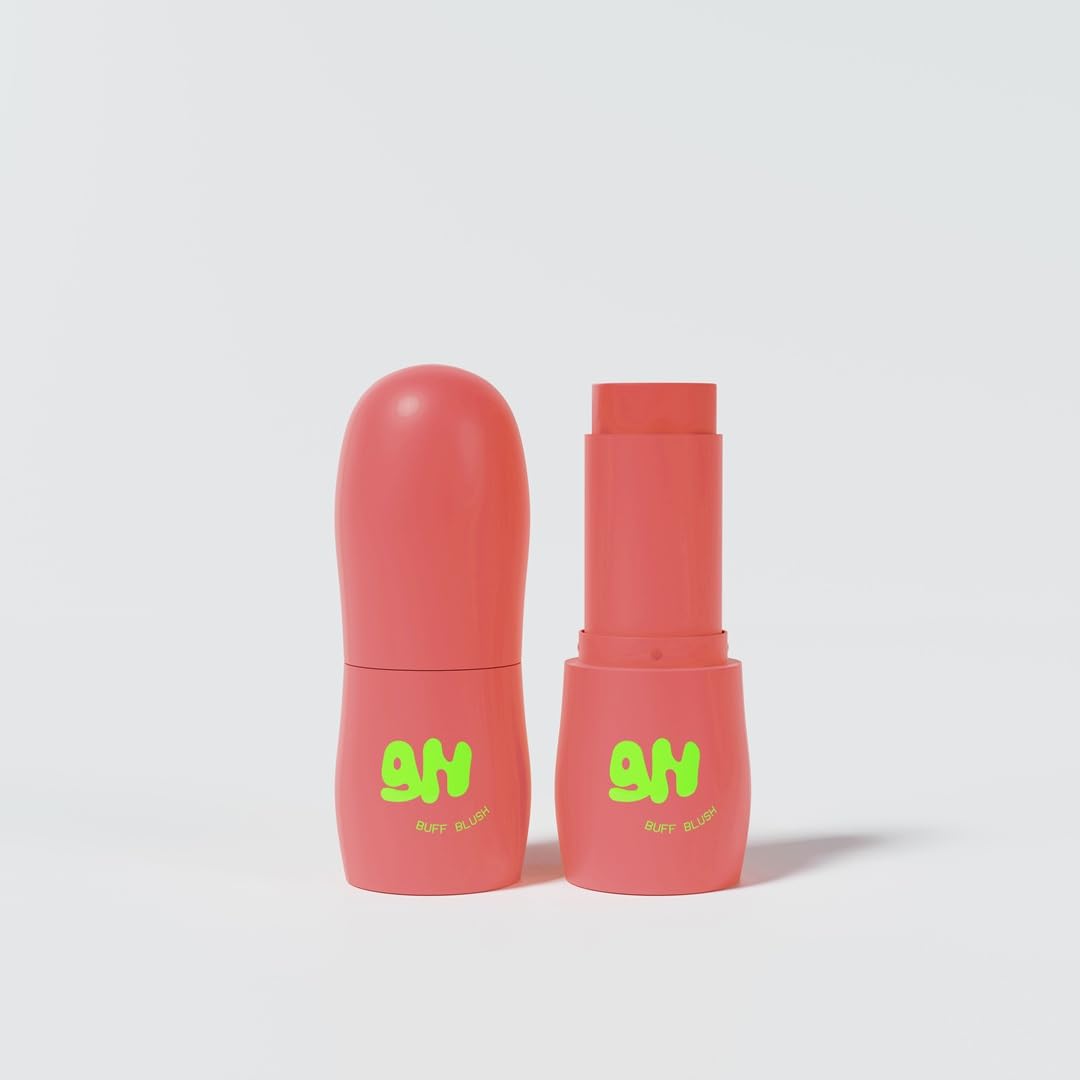 Glow Hub Buff Blush Glo Up Colour Stick with Niacinamide and Hyaluronic Acid - Poppin 5g