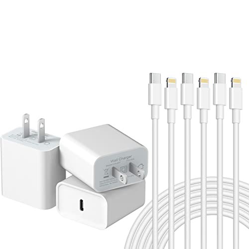 iPhone Fast Charger[Apple MFi Certified] 3-Pack Super Charger 6FT Fast Charging Cable Compatible for iPhone 14/14 Pro Max/13 Pro/12 Pro Max/11 Pro Max/XS Max ipad