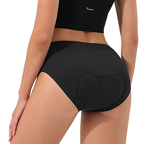 Culotte De Cyclisme Rembourrée Femme - Baleaf | Gel 3D | Taille Haute | Nylon/élasthanne | Pour VTT, Route, Spinning