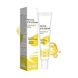Revive Eye Cream, Firming Moisturizing Augencreme, Straffende Augencreme, Feuchtigkeitscreme, Glatte Haut, Reduziert Taschen Unter Augen, Dunkle Ringe und Schwellungen 40g (1)