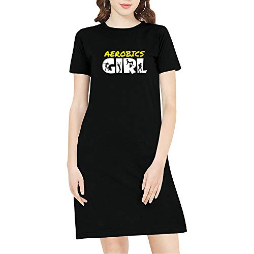 Image of Women's Regular Fit Knee Length Yoga Combo Cotton Graphic Printed Round Neck Pack of 3 with Yellow Yoga T Shirt