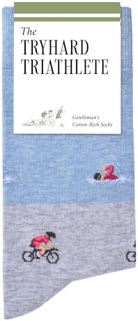 The Tryhard Triathlete Socks – Triathlon Gifts for Men – Perfect ...