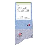 The Tryhard Triathlete Socks – Triathlon Gifts for Men – Perfect Ironman Triathlon Gift – 1 x Pair, Size US 8-13 – Athletic Gifts for Triathletes, Men, Boys, Coaches