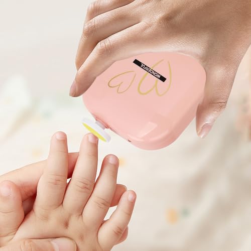 Coupe-ongles pour les tout-petits électrique anti-blessure lime USB bébé - 2