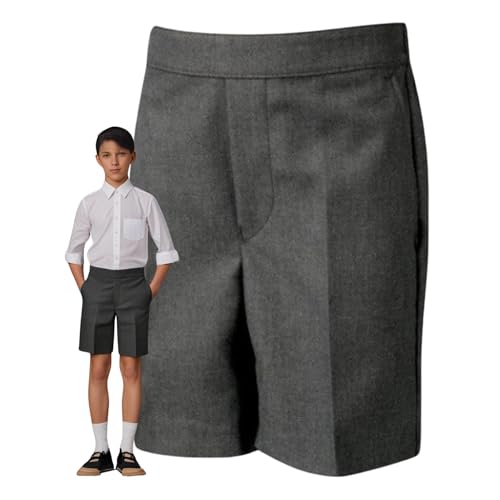 Short d'école dos semi-élastique pour garçon : fini les vêtements trop serrés