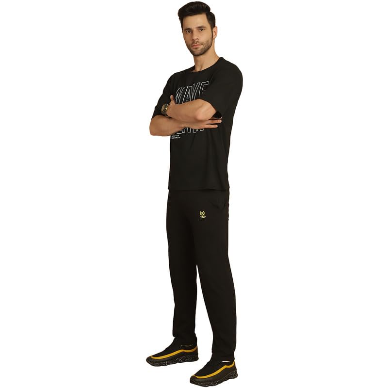 Image of Mack Jonney Printed Round Neck Cotton Oversize Half sleeves Co-ord set Tracksuit For Men-P-MACK52845