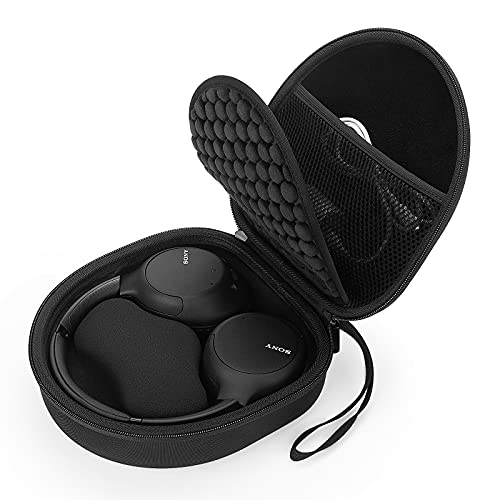 Yinke Case for Sony WH-CH710N Headphone, Travel Protective Cover Storage Bag (Black)