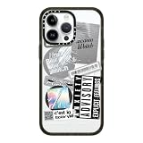 CASETiFY インパクト iPhone 14 Pro Max ケース [MIL規格準拠 (4x MIL-STD-810G)/2.5mからの落下試験をクリア/MagSafe に対応] - Alisha Marie In My Feels Case - ブラック