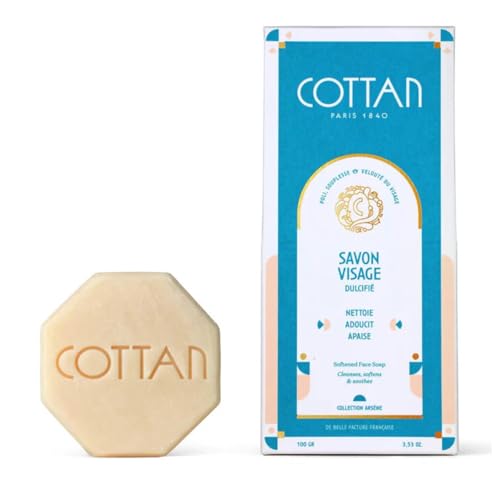 COTTAN Paris Softened Face Soap 100g with Jojoba & Shea