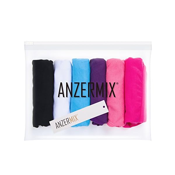 ANZERMIX-Womens-Breathable-Cotton-Thong-Panties-Pack-of-6 ANZERMIX Women's Breathable Cotton Thong Panties Pack of 6 (Size M)